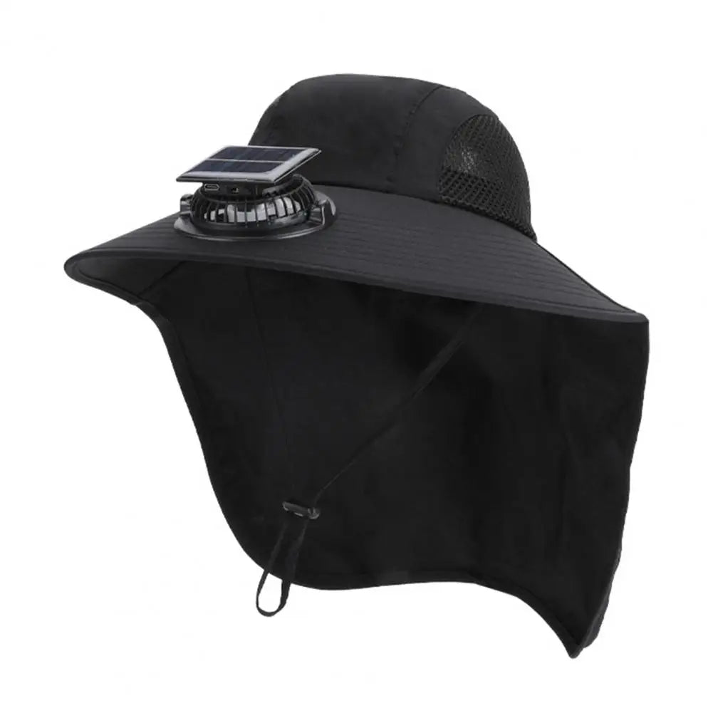 Sombrero Solar con Visera Ancha y Protección UV