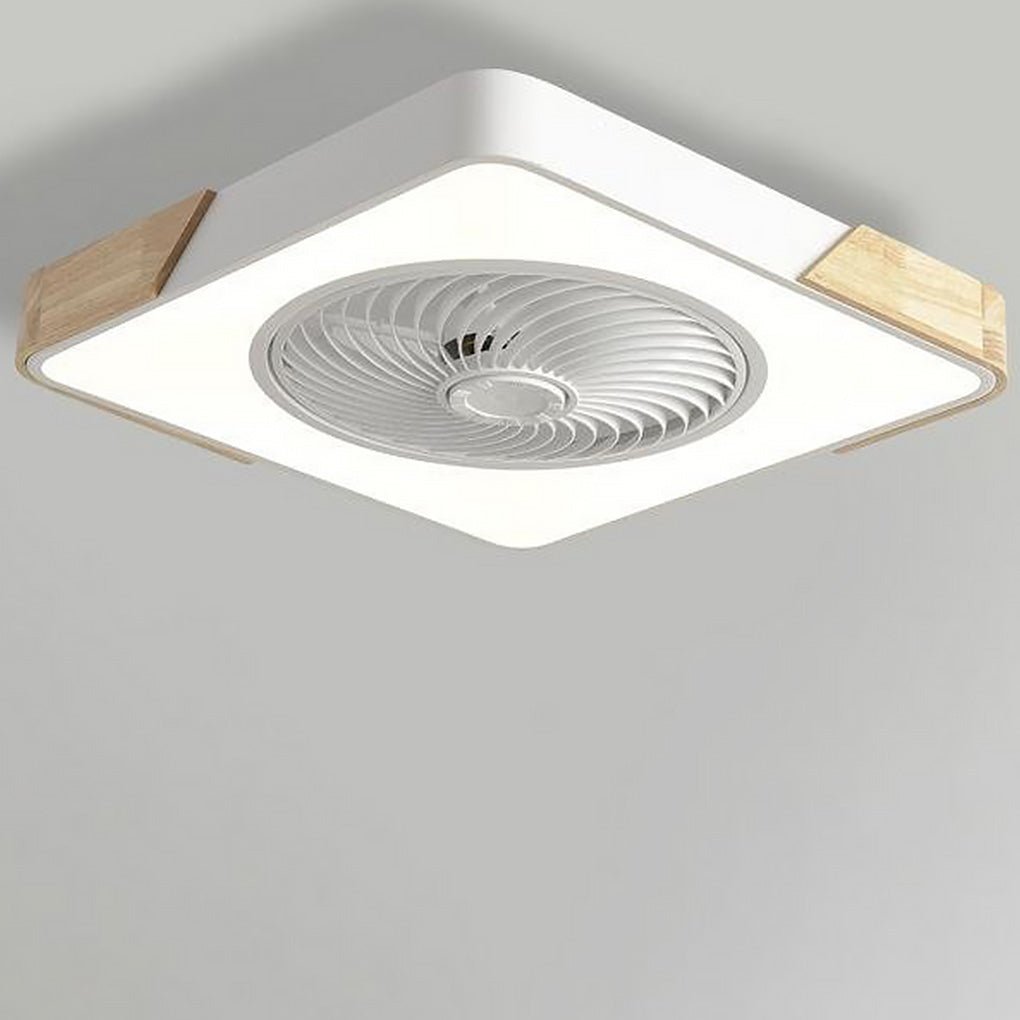Luz de Ventilador de Techo LED Integrado Sin Aspas