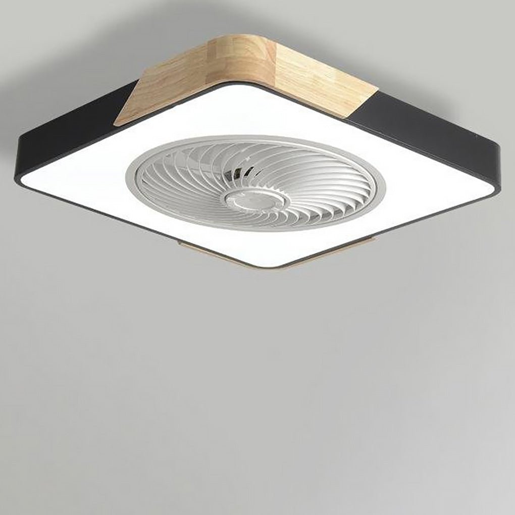 Luz de Ventilador de Techo LED Integrado Sin Aspas