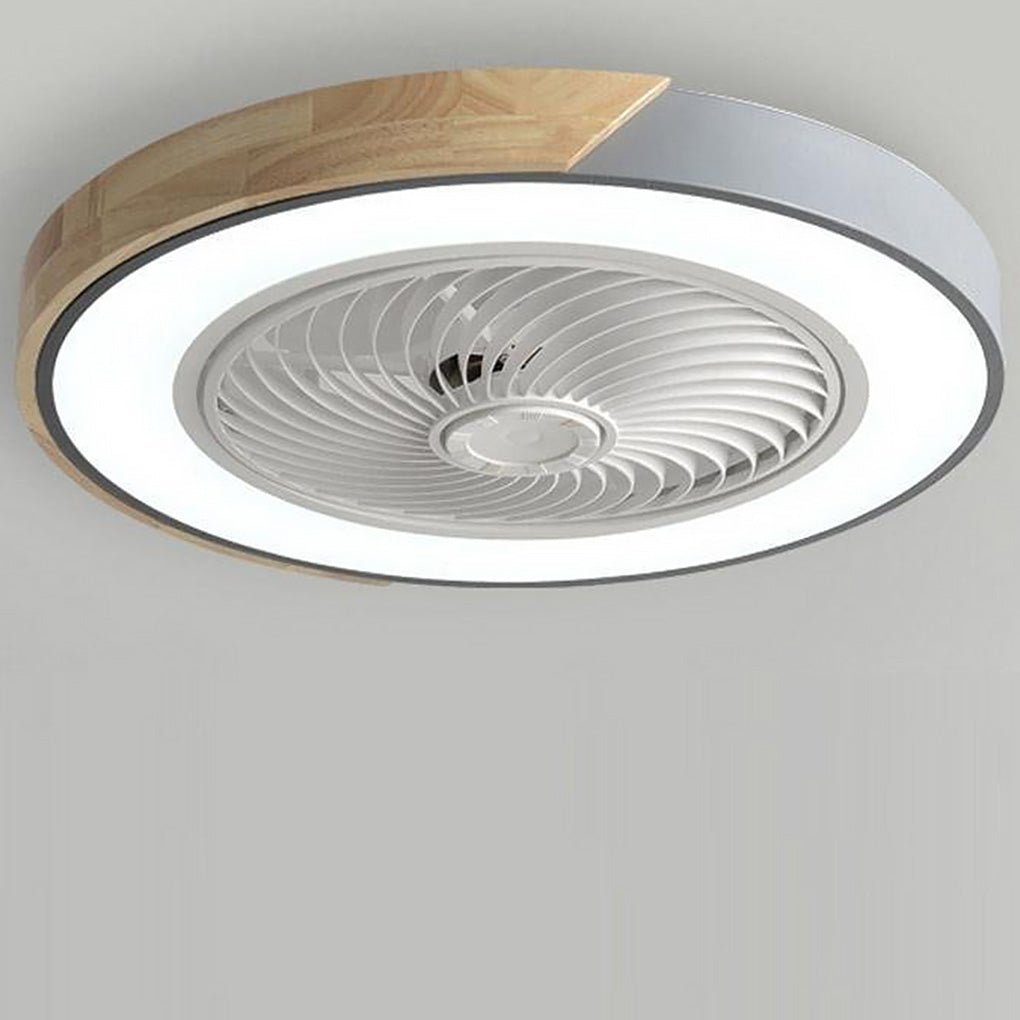 Luz de Ventilador de Techo LED Integrado Sin Aspas