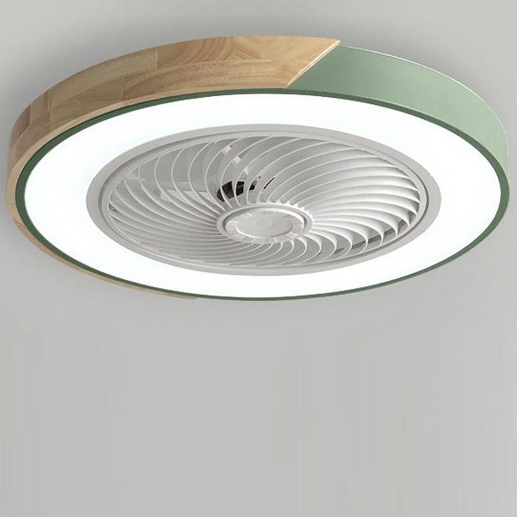 Luz de Ventilador de Techo LED Integrado Sin Aspas