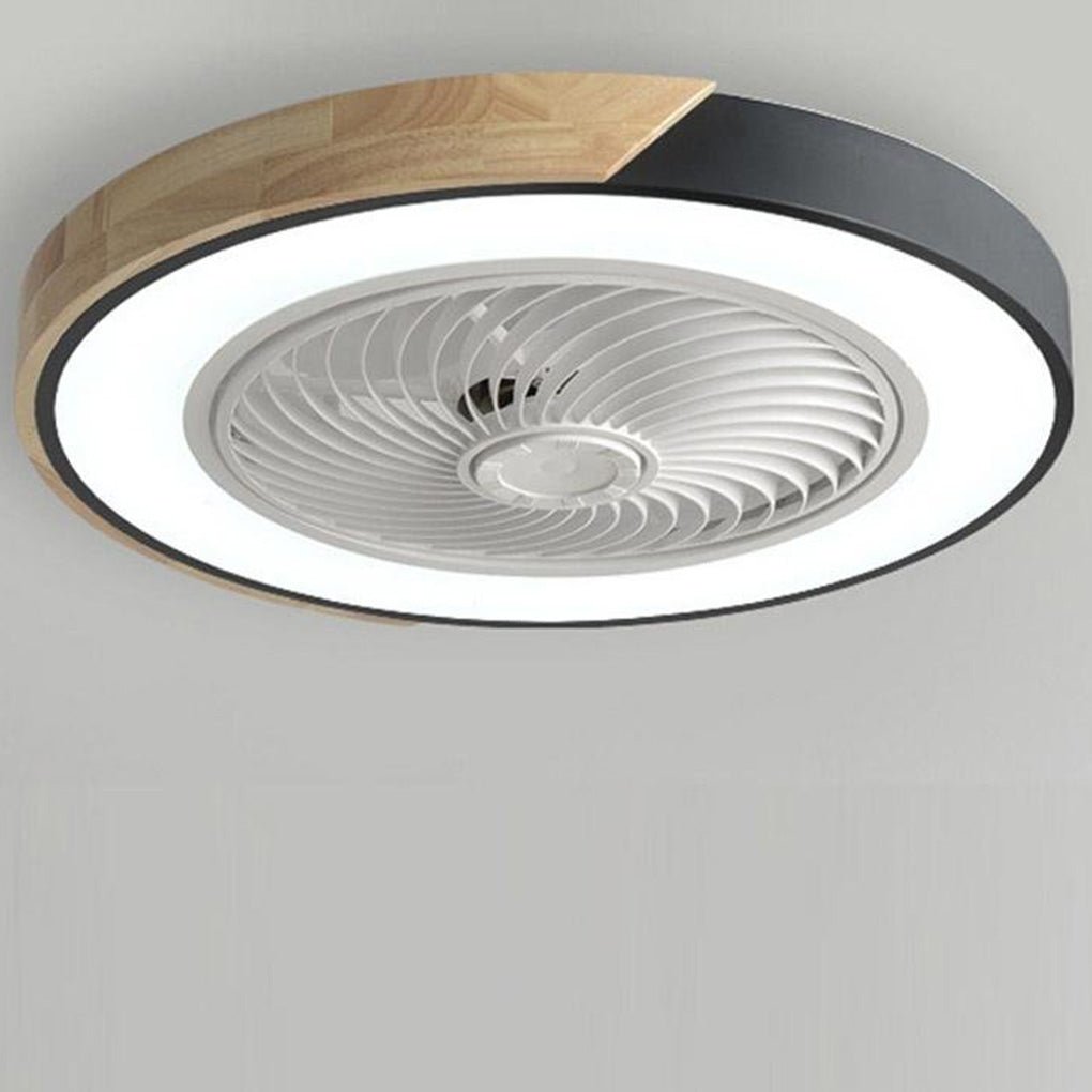 Luz de Ventilador de Techo LED Integrado Sin Aspas