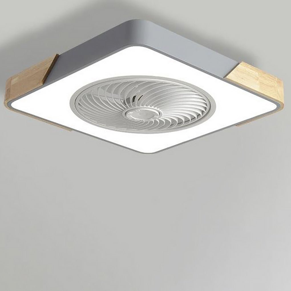 Luz de Ventilador de Techo LED Integrado Sin Aspas
