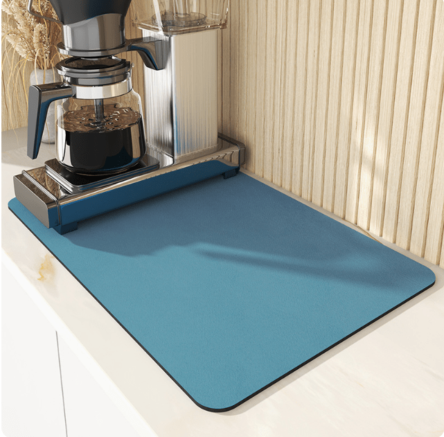 Secador de Platos - Alfombrilla de Cocina de Secado Rápido y Alta Absorción