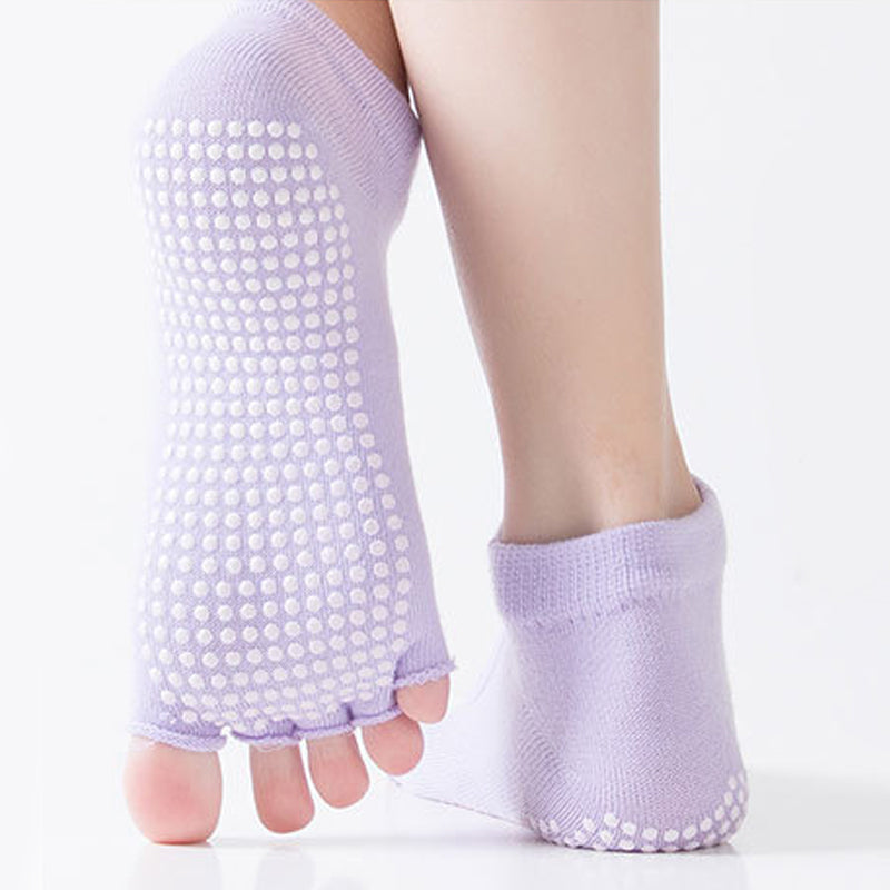 Calcetines Antideslizantes para Adultos - Algodón con Agarre de PVC