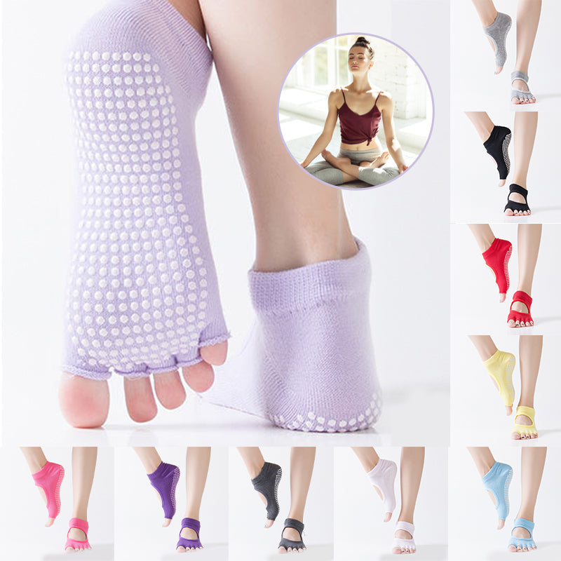 Calcetines Antideslizantes para Adultos - Algodón con Agarre de PVC