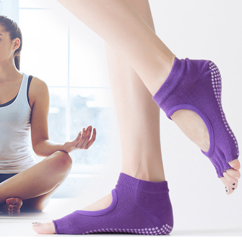 Calcetines Antideslizantes para Adultos - Algodón con Agarre de PVC