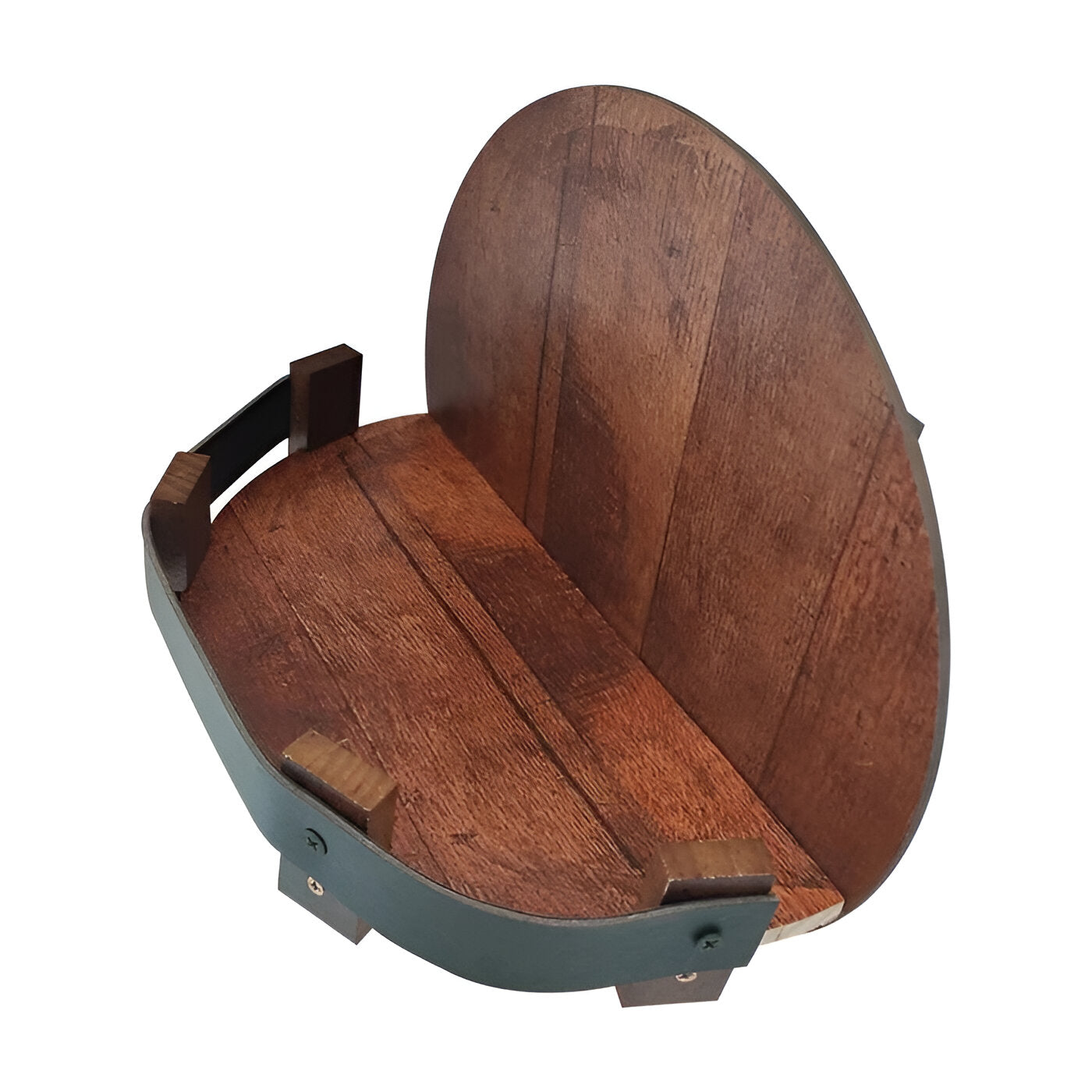 Estante de Barril de Whisky Bourbon - Accesorios de Bar Rústicos