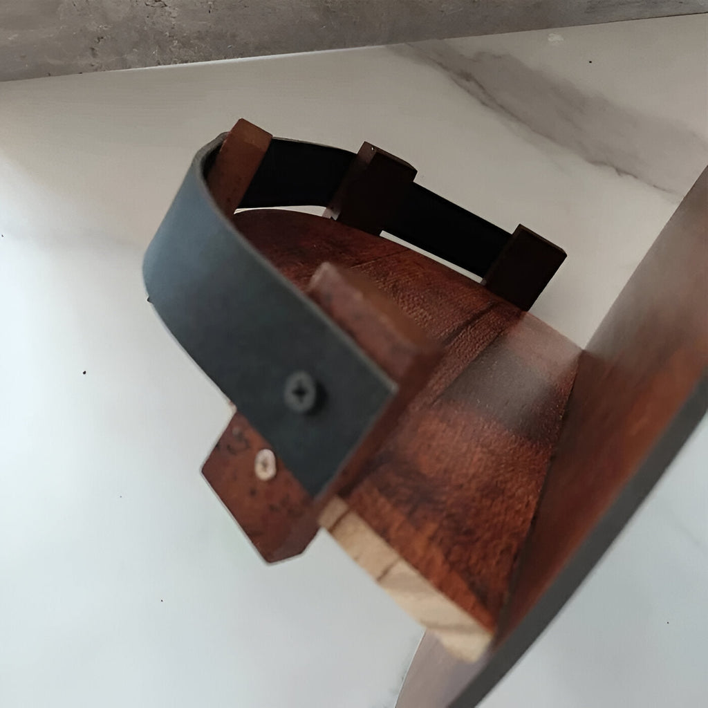 Estante de Barril de Whisky Bourbon - Accesorios de Bar Rústicos