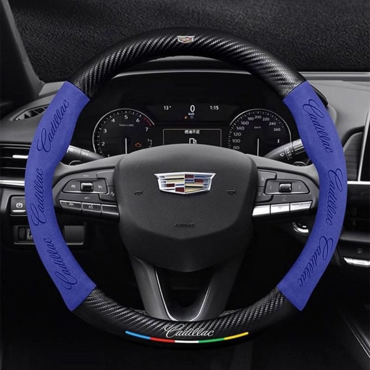 Cubierta de Volante Antideslizante Transpirable para Mayor Comodidad