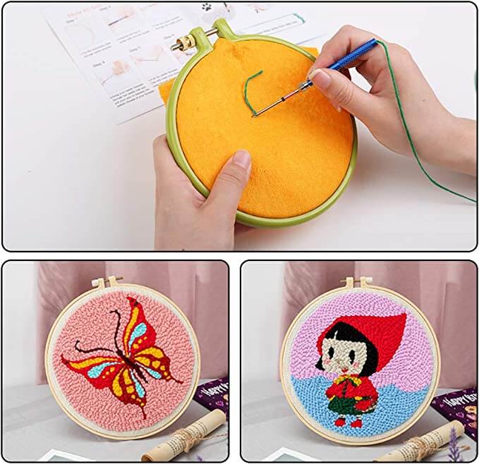Conjunto de Agujas de Bordado para Obras de Arte Simples y Bellas