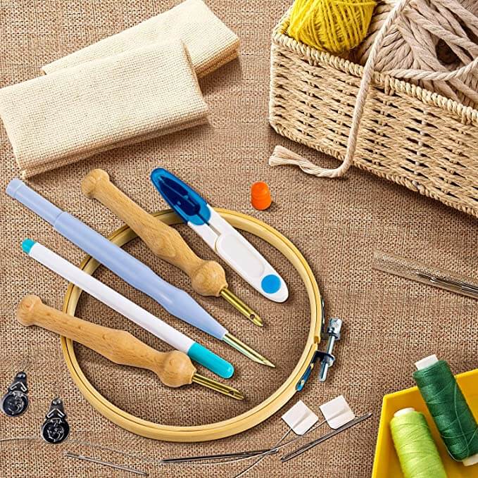Conjunto de Agujas de Bordado para Obras de Arte Simples y Bellas
