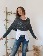 Reinhilde™ Chal – Chal de Mangas Dobles