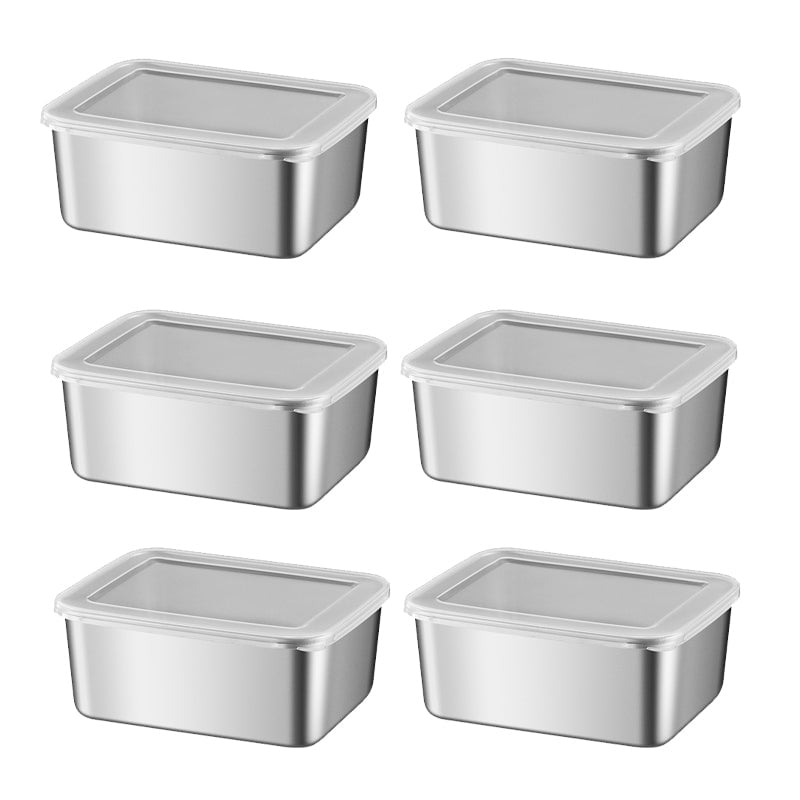 Contenedor de Almacenamiento de Alimentos de Acero Inoxidable