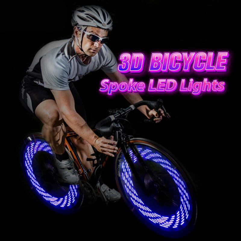 Lisslune | Luces LED para Radios de Bicicleta 3D