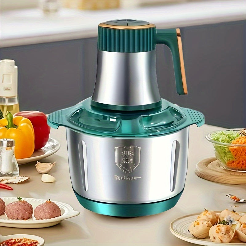 BowLift | Procesador de Alimentos de Acero Inoxidable – Potente Picadora de Carne y Cortadora de Verduras (5L, 5000 RPM)