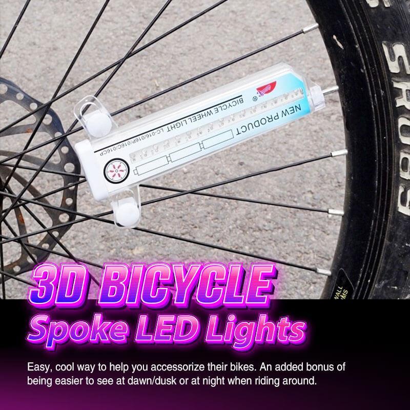 Lisslune | Luces LED para Radios de Bicicleta 3D