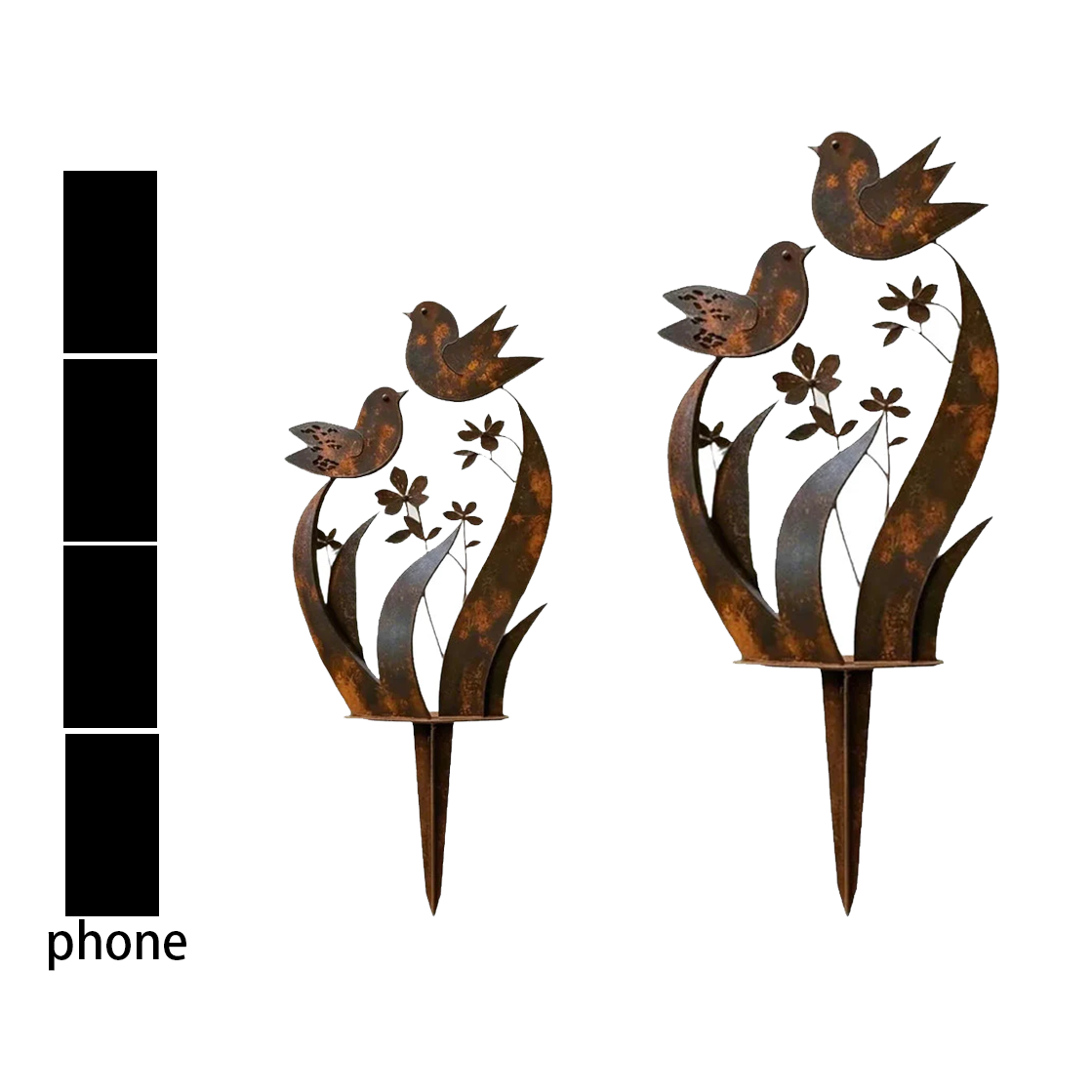 GardenMagic — Cerca decorativa de hierro | 50% DESCUENTO