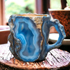Tazas de Café GlaceCup | Hechas a mano & Cristal Mineral | Aislantes y aptas para microondas | 350–450 ml