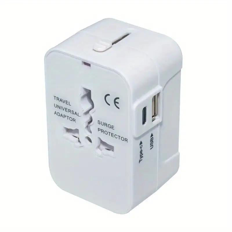 Adaptador de viaje universal con puertos USB duales | Brehn