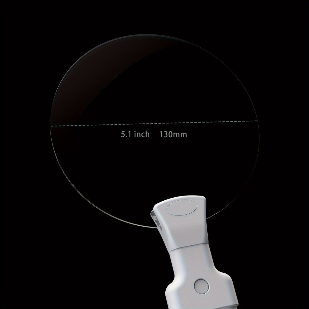 Lisslune | Lupa Pro de 5X – Lupa ajustable y de manos libres para personas mayores y personas con discapacidad visual – Perfecta para leer, coser, hacer manualidades e inspeccionar