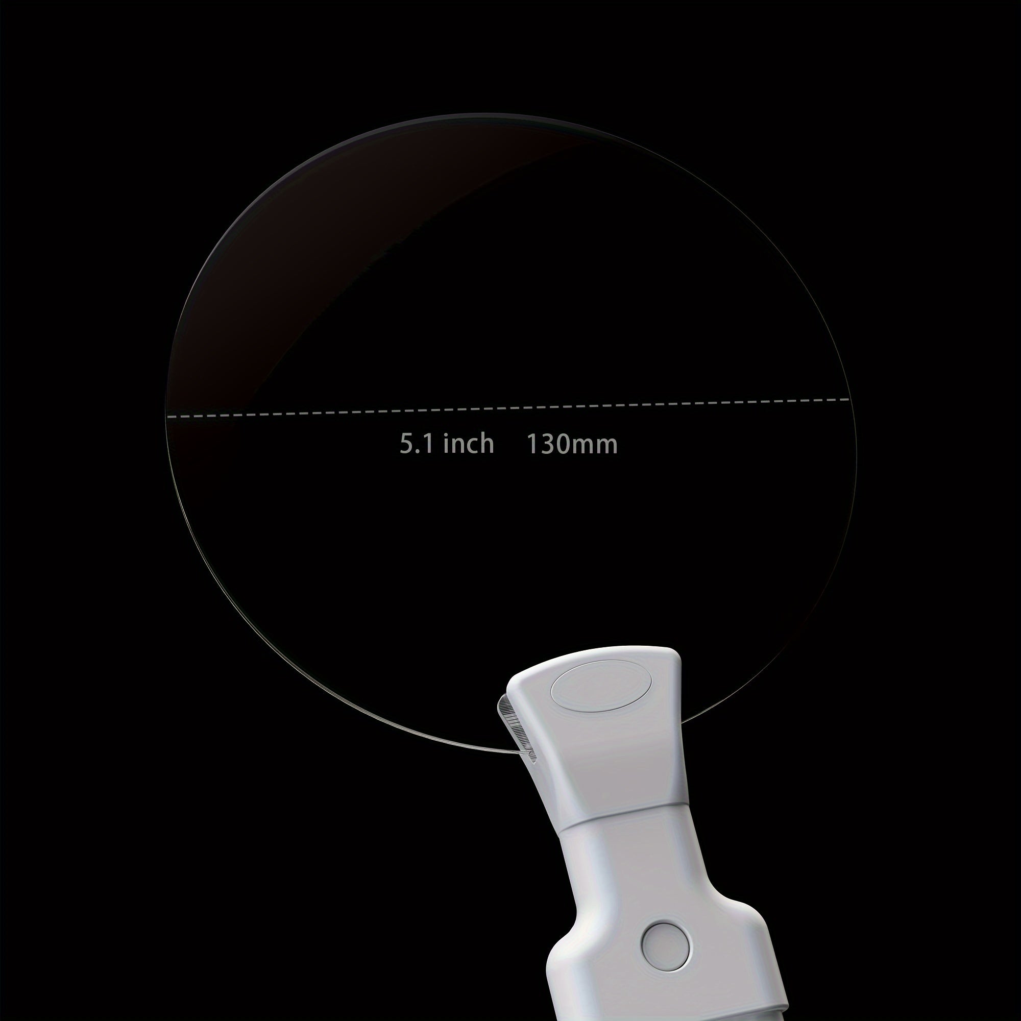 Lisslune | Lupa Pro de 5X – Lupa ajustable y de manos libres para personas mayores y personas con discapacidad visual – Perfecta para leer, coser, hacer manualidades e inspeccionar