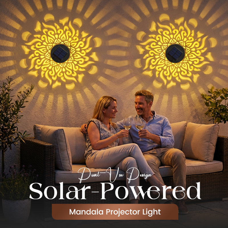 MandalaGlow — Lámpara Solar de Jardín | 50% DESCUENTO