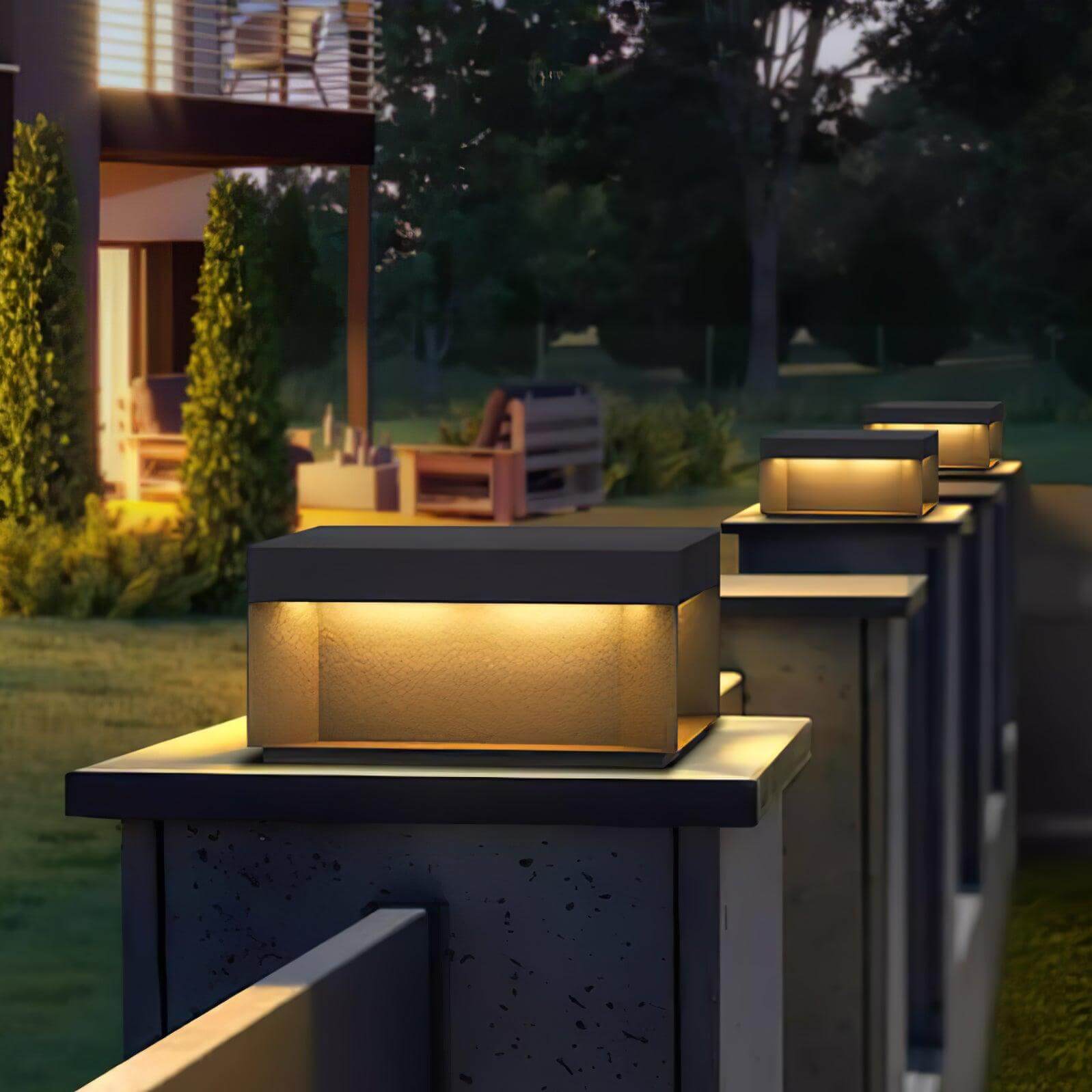 Luz Solar de Poste Exterior - Impermeable IP65
