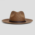 Sombrero Fedora de Paja Minimalista Moderno – Café | Bowlift