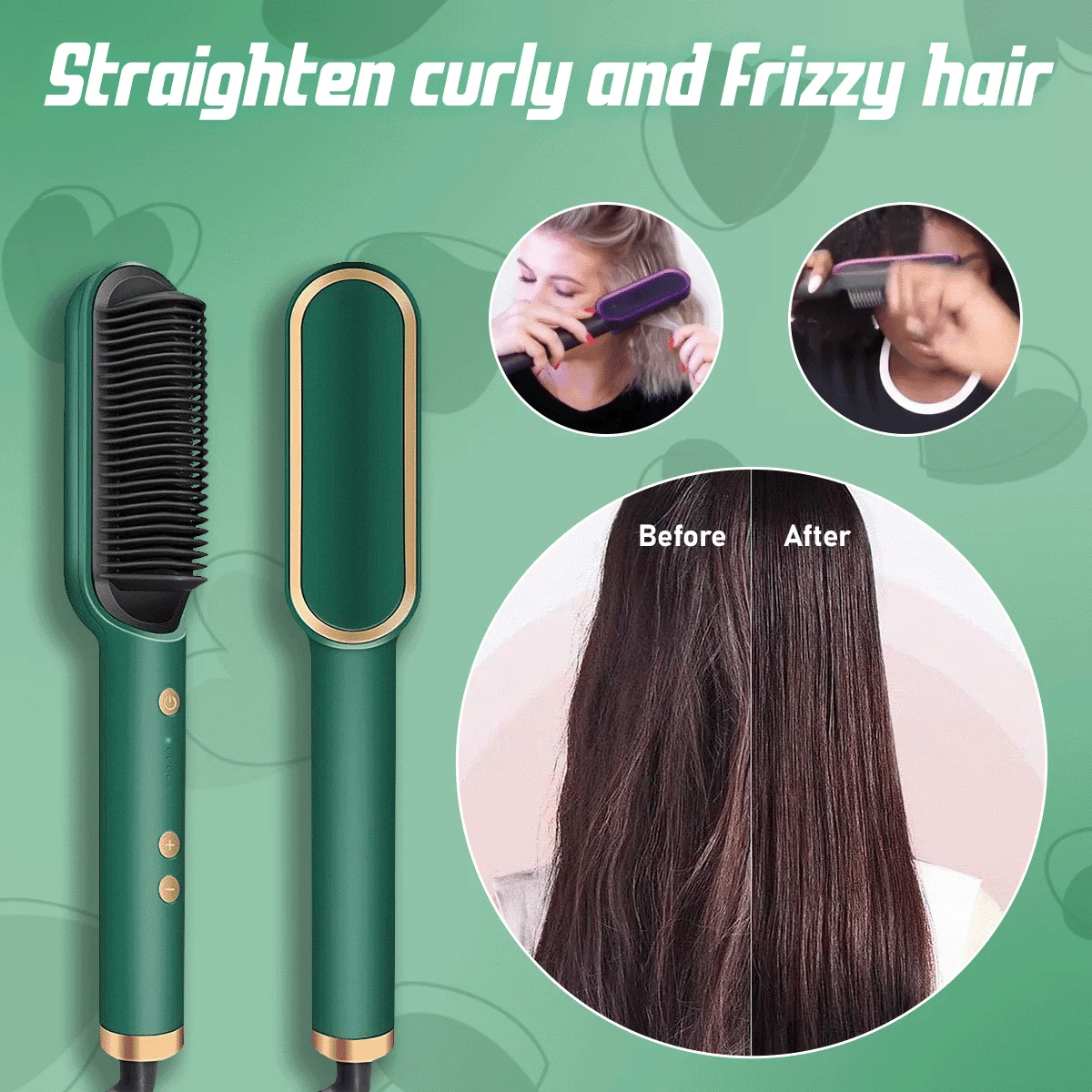 SilkTouch™ – Alisar y peinar al mismo tiempo para un cabello brillante | 50% DESCUENTO