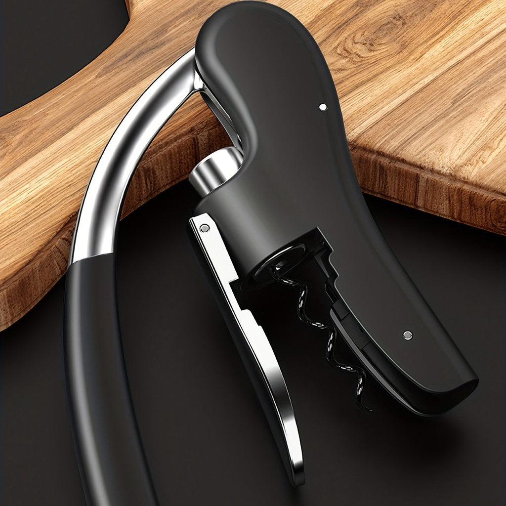 Sacacorchos Ergonómico – Abre Botellas de Vino Rápido y Seguro para el Hogar y la Hostelería