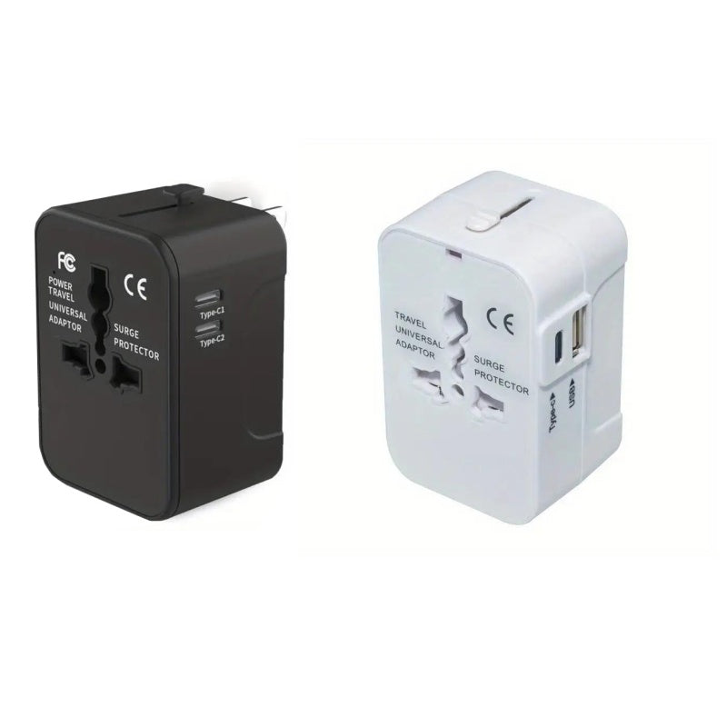 Adaptador de viaje universal con puertos USB duales | Brehn