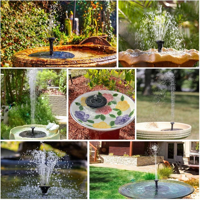 SolarFlow — Bomba de Fuente de Jardín | 50% DESCUENTO