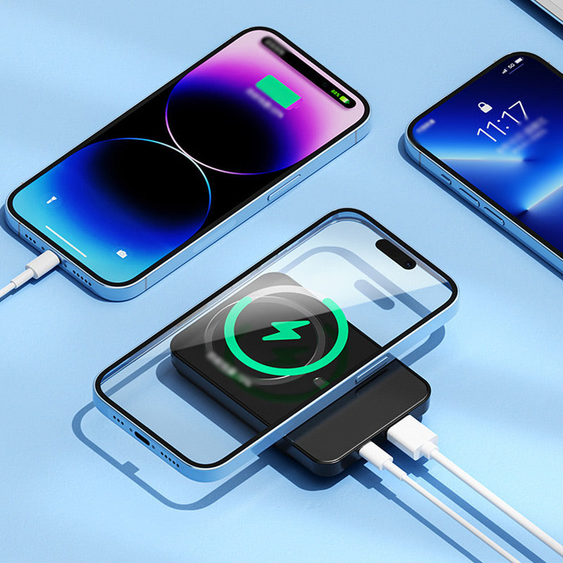 LuxCharge Elite Power Bank | Cargador Ultra Delgado de 20000mAh para Energía en Movimiento