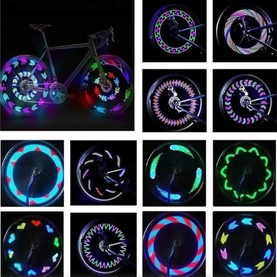 Lisslune | Luces LED para Radios de Bicicleta 3D