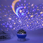 Proyector de cielo estrellado 360° con 12 modos de color – Luz nocturna LED Galaxy
