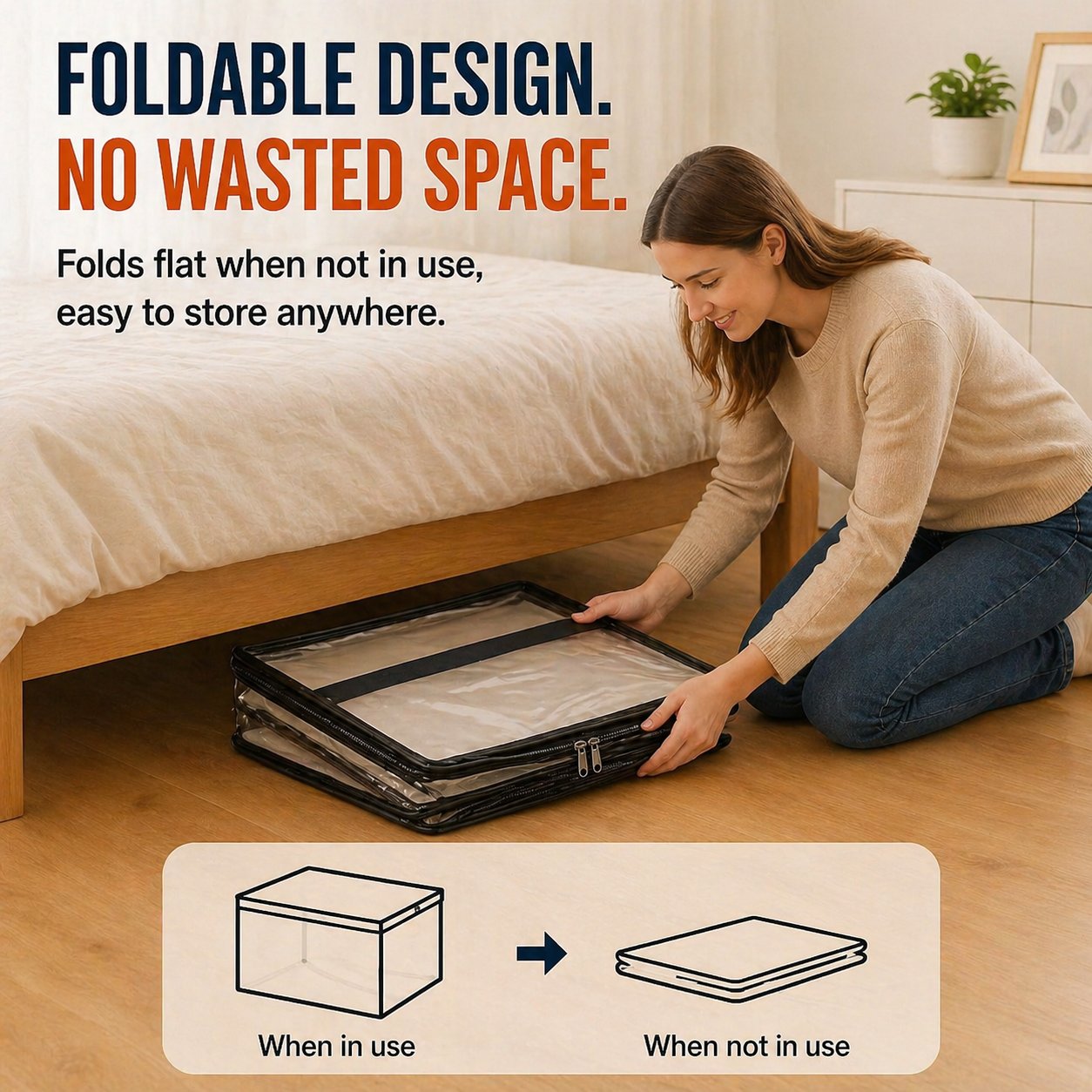 ClearNest — Bolsas de Almacenamiento Transparentes | 1+1 GRATIS