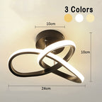FlexiGlow Lámpara de Techo - Iluminación LED Estilosa y Ajustable