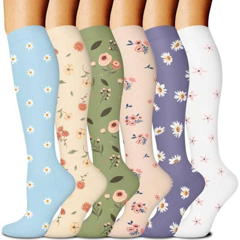Calcetines de Compresión Vibrantes