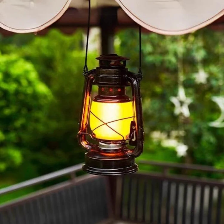 FlameGlow - Lámpara LED de Camping Recargable