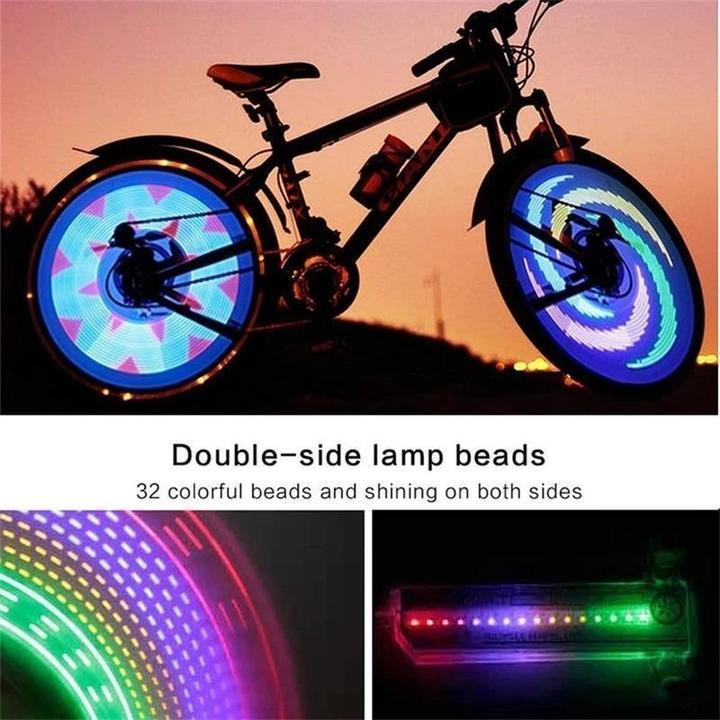 Lisslune | Luces LED para Radios de Bicicleta 3D