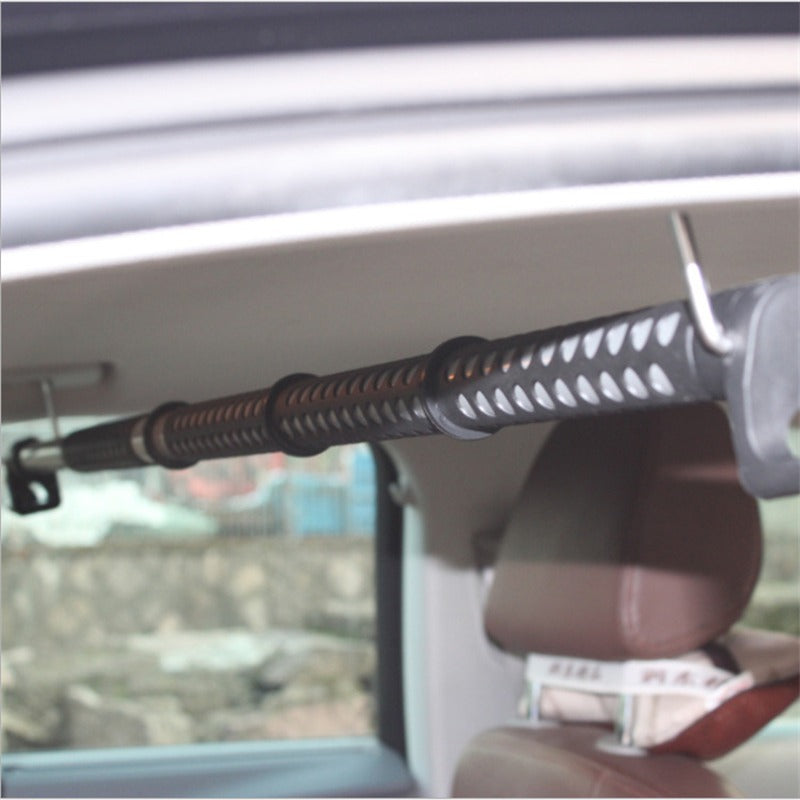 Perchero de Ropa Ajustable para Automóvil, 35–39 Pulgadas, Capacidad de 30 lb