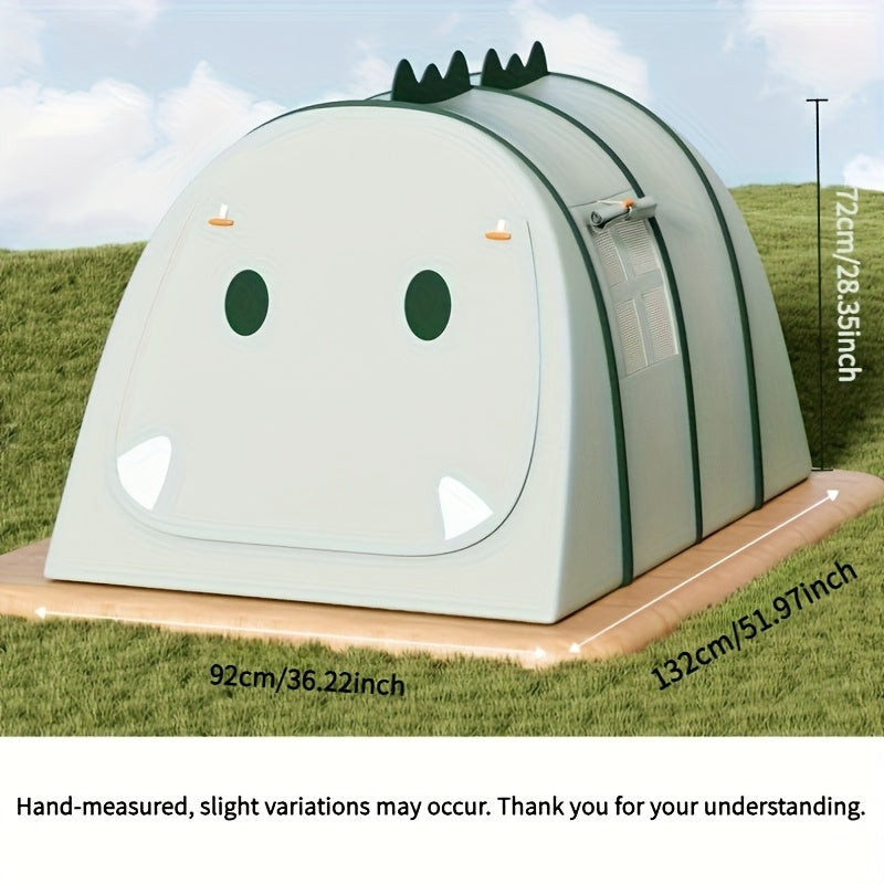 Tienda de juegos para niños en forma de dinosaurio – Diseño plegable y juguetón