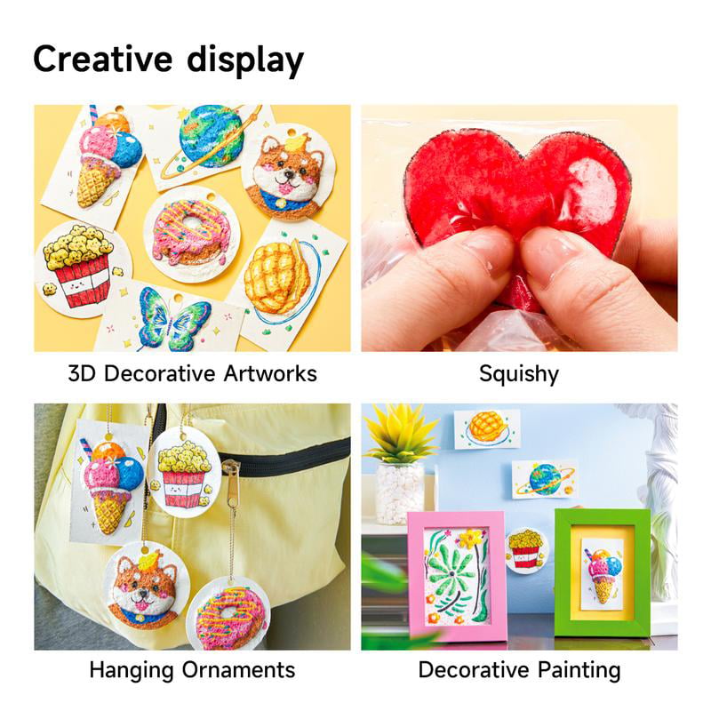 MagicFoam™ – Set de Pintura con Estructura 3D | 50% de Descuento