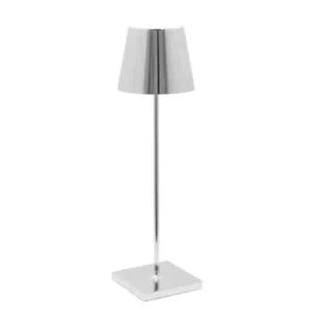 Lámpara de mesa portátil y sin cables para una iluminación elegante