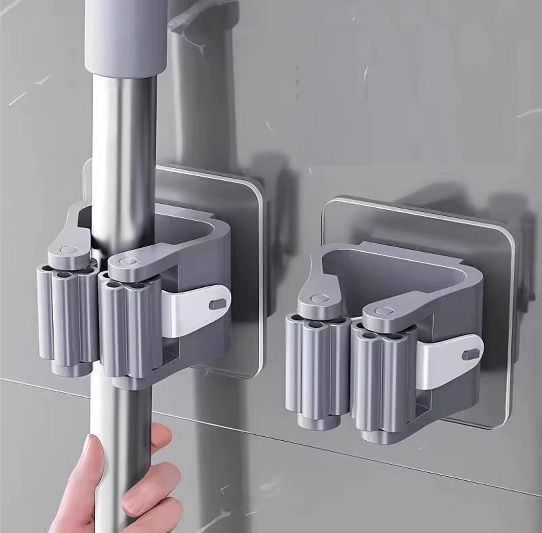 GripNest Pro — Soporte de pared para herramientas de limpieza | 50% DESCUENTO