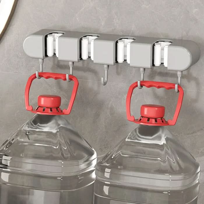 Soporte de pared versátil para herramientas del hogar