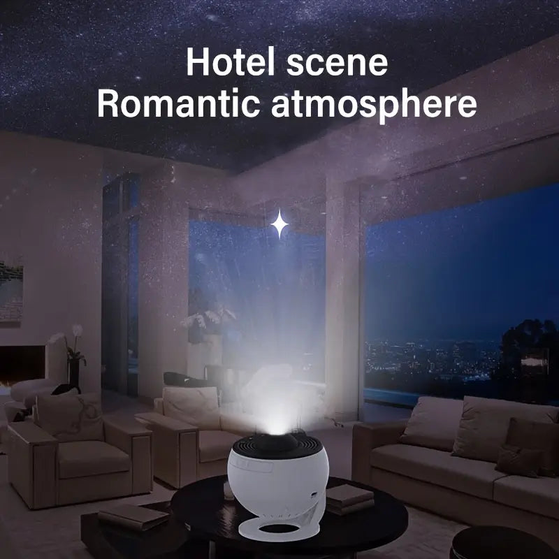 Skorter | Sueños Celestiales: Proyector de Galaxia Planetarium 360° - Cobertura Completa de la Habitación