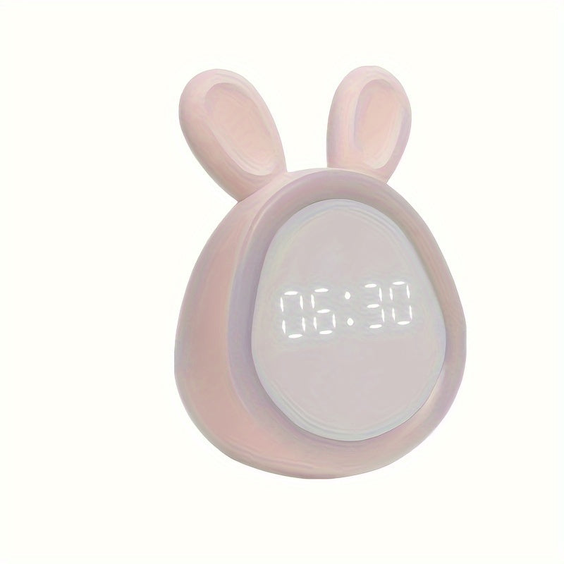 BunnyGlow - Bonito despertador con luz nocturna