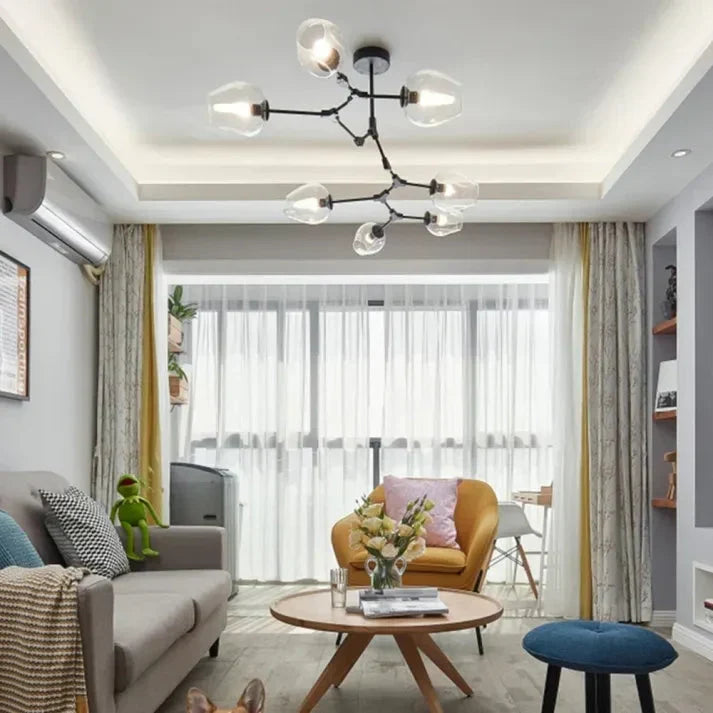 Amberlo | Lámpara colgante moderna con diseño de vidrio